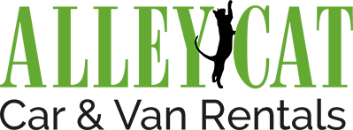 Alley Cat Car & Van Rentals logo.
