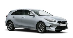 A grey Kia Ceed.